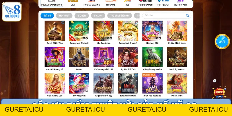 Nổ Hũ O8 - Quay Hũ Liền Tay, Nhận Thưởng Hăng Say - gureta