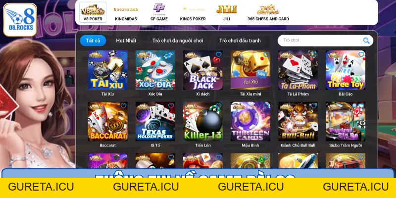 Game Bài O8 - Đánh Bài Thả Ga, Nhận Thưởng Không Giới Hạn - gureta