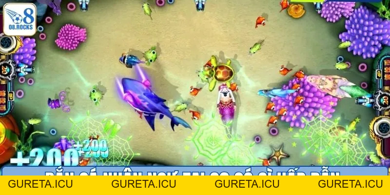 Bắn Cá Nhân Ngư O8 - Trải Nghiệm Khám Phá Đại Dương Hấp Dẫn - gureta