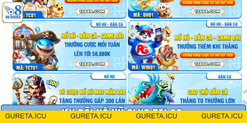 Nổ Hũ Club - Quay Trúng Thưởng Siêu Lợi Nhuận Tại O8 - gureta